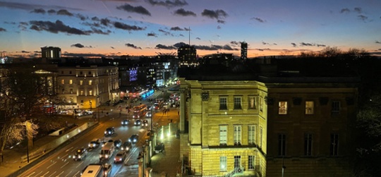 London fund research & travel diary by Graham O'Neill*